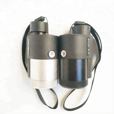 手バンドが付いている8x25 Bak4の小型望遠鏡の単眼