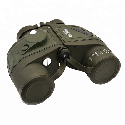距離計との10x50軍の海洋の双眼鏡Fogproof