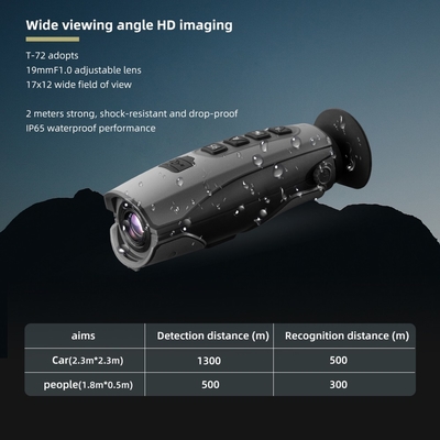 T-72 384x288のトナーが付いている手持ち型の赤外線画像のMonocular