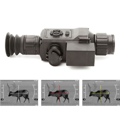 赤外線画像IP67 IR銃の上昇温暖気流は600m LRF 384x288pxを見る