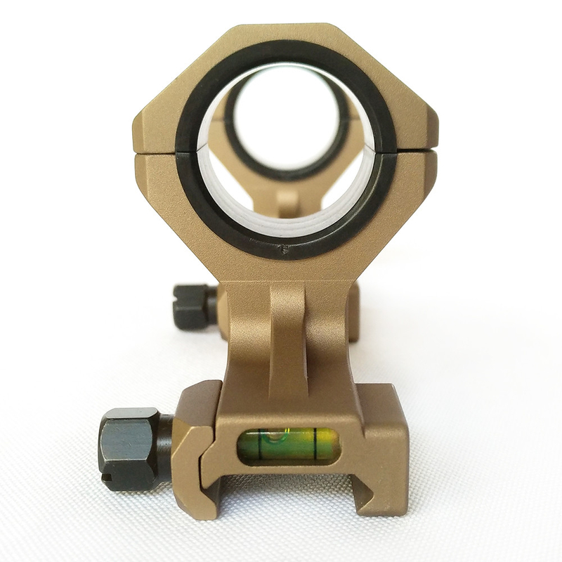 20mmの柵水準器の一つの規模の台紙が付いている二重リング望遠鏡の三脚の付属品
